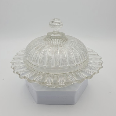 Burriera in vetro pressato...