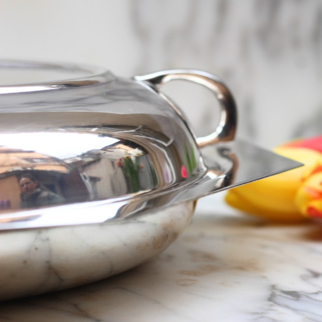 Legumiera in sheffield plate australiana Anni ‘30