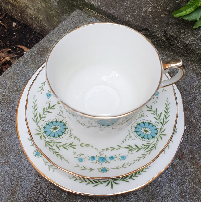 Tazza da tè vintage Queen Anne