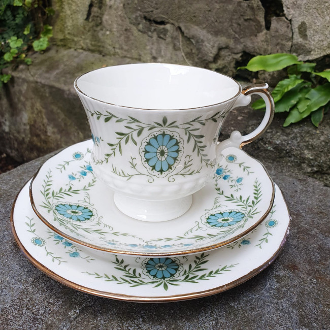 Tazza da tè vintage Queen Anne