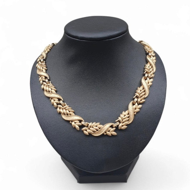 Collana Trifari con foglie...