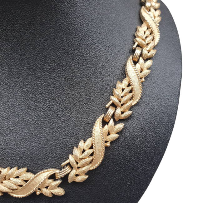Collana Trifari con foglie...