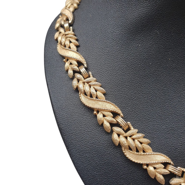 Collana Trifari con foglie...