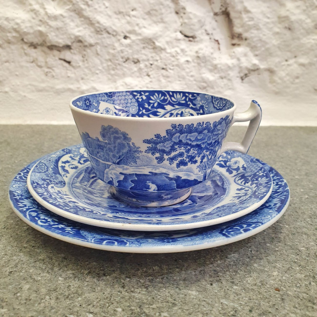 Trio Spode decoro Italian