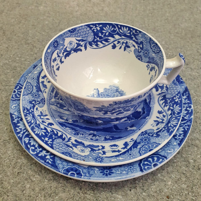 Trio Spode decoro Italian
