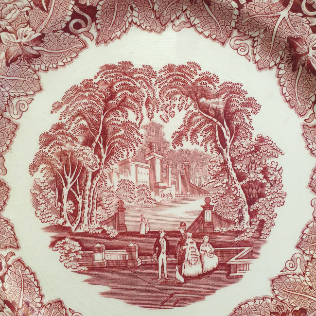 Piatto in ceramica Mason's...