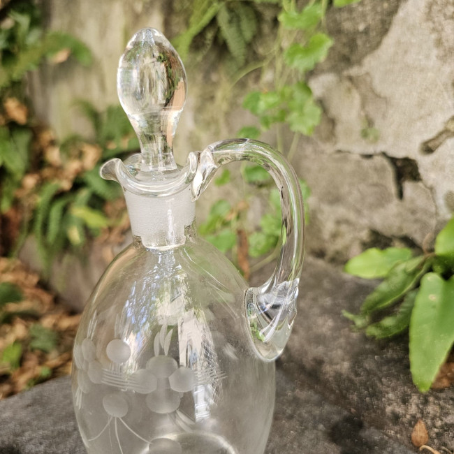 Oliera vittoriana in vetro...