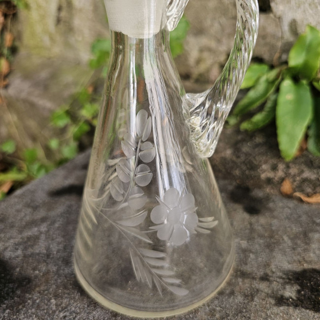 Oliera vittoriana in vetro...