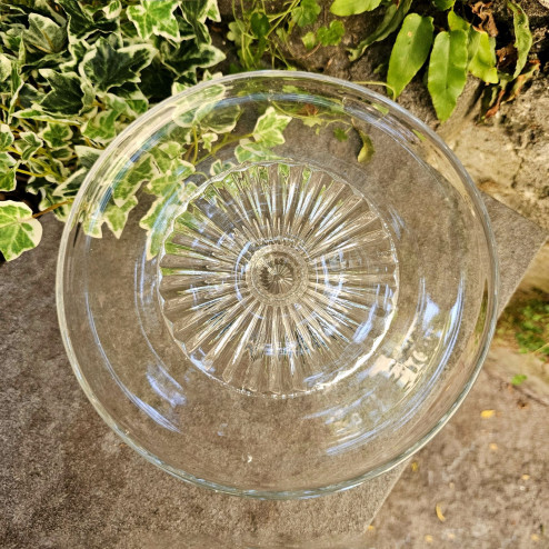Alzata per torte in vetro...