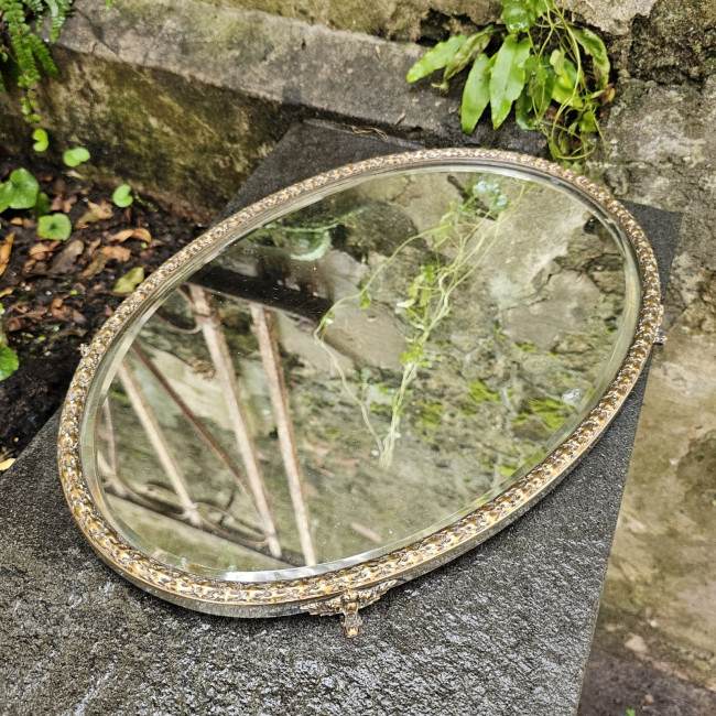 Vassoio ovale a specchio...