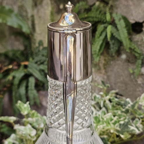 Claret jug inglese in vetro...