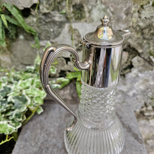 Claret jug inglese in vetro...