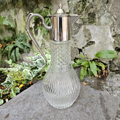 Claret jug inglese in vetro...