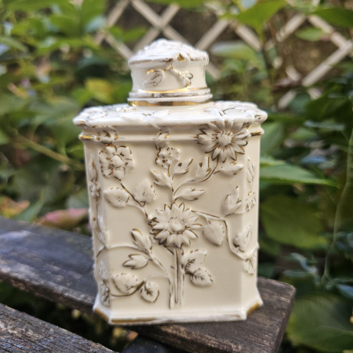 Tea caddy inglese in...