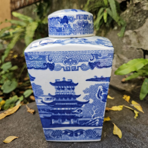 Tea caddy Ringtons anni '30...