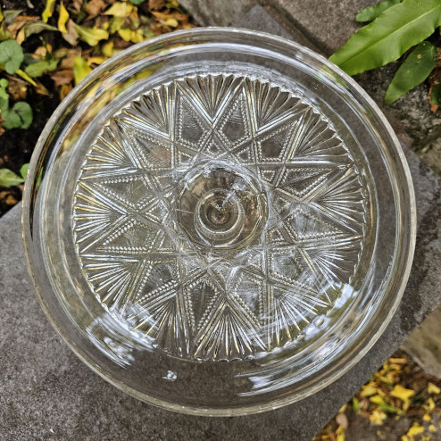 Alzata inglese in vetro...