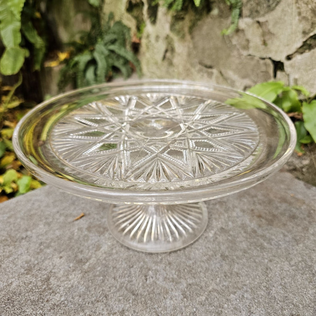 Alzata inglese in vetro...