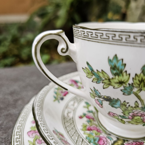 Trio da tè in fine bone...