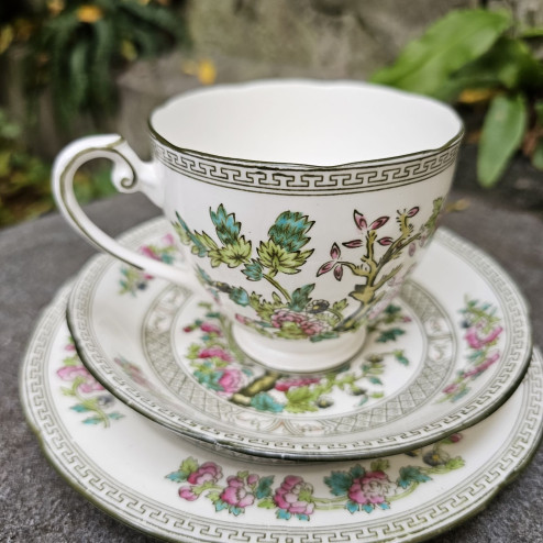 Trio da tè in fine bone...