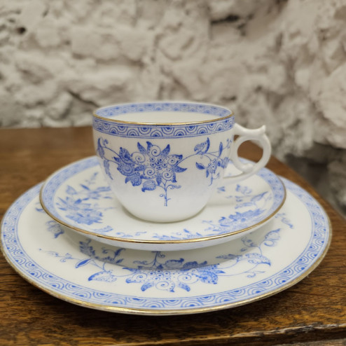 Trio da tè in fine bone...