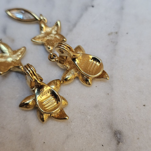 Orecchini vintage Monet a...