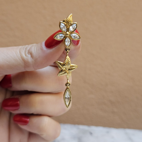 Orecchini vintage Monet a...