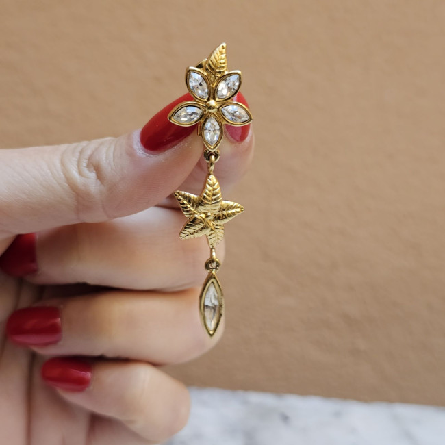 Orecchini vintage Monet a...
