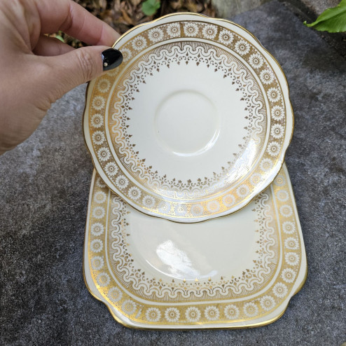 Trio inglese in fine bone...