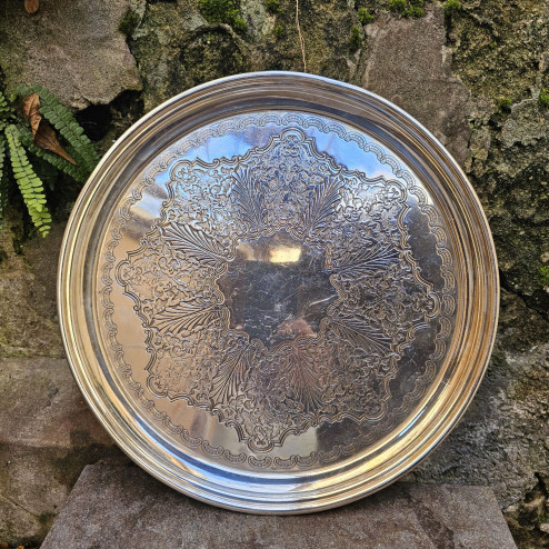 Vassoio rotondo (salver) in...