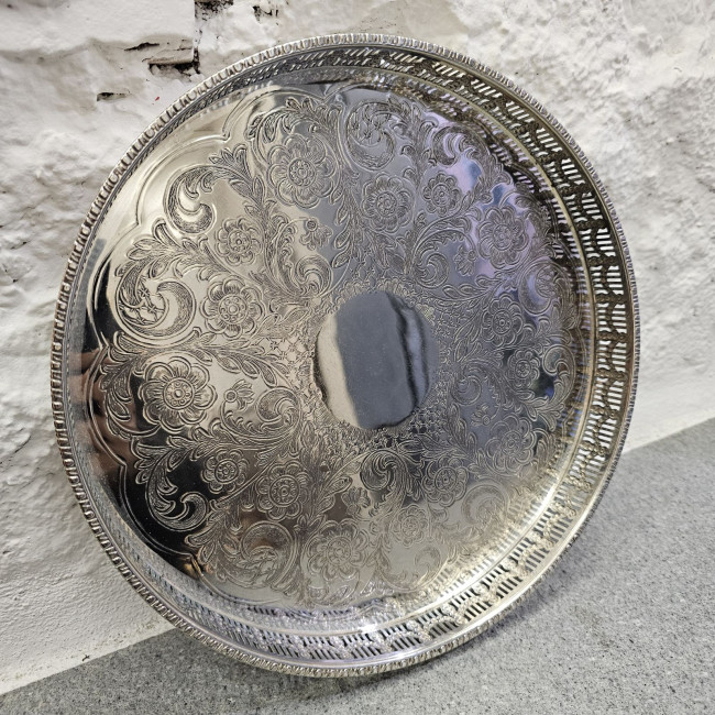 Vassoio rotondo inglese in...