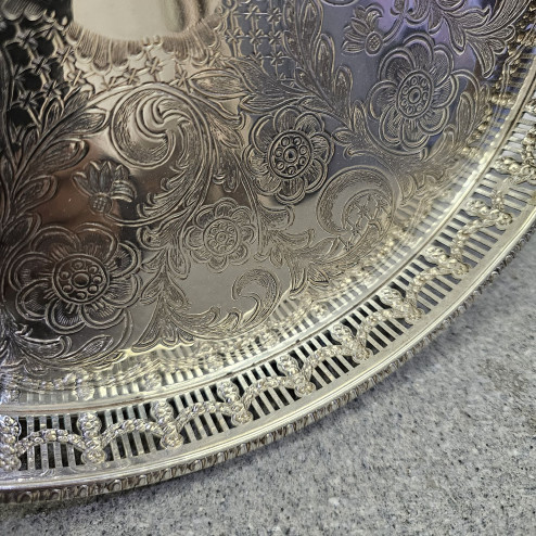 Vassoio rotondo inglese in...