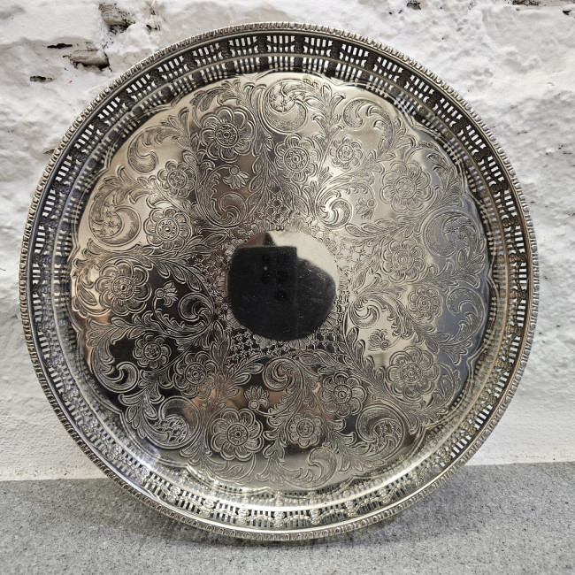 Vassoio rotondo inglese in...