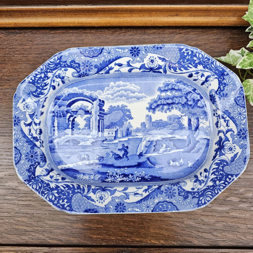 Vassoio ottagonale Blue...