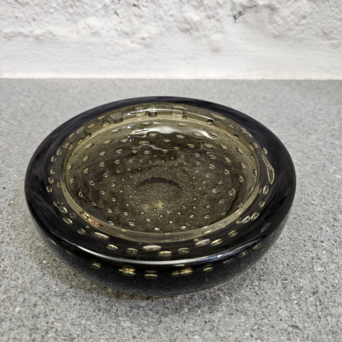 Coppa bassa in vetro...