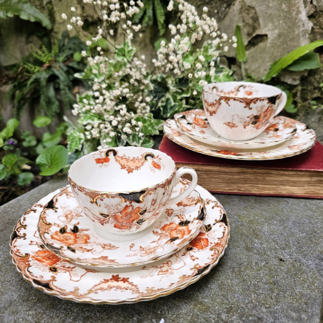 Trio da tè inglese in fine...