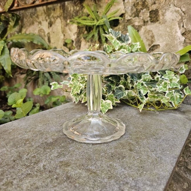 Alzata per torte in vetro...