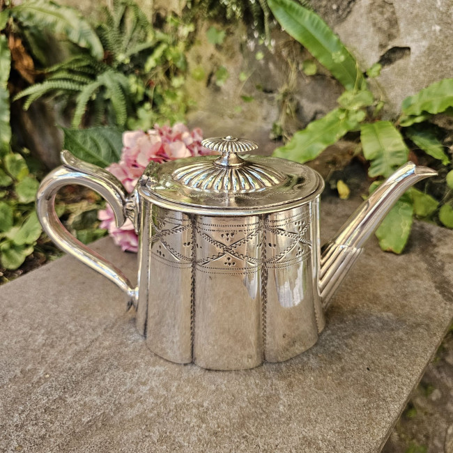 Teiera inglese in silver...