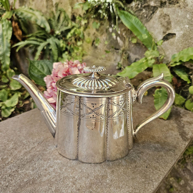 Teiera inglese in silver...