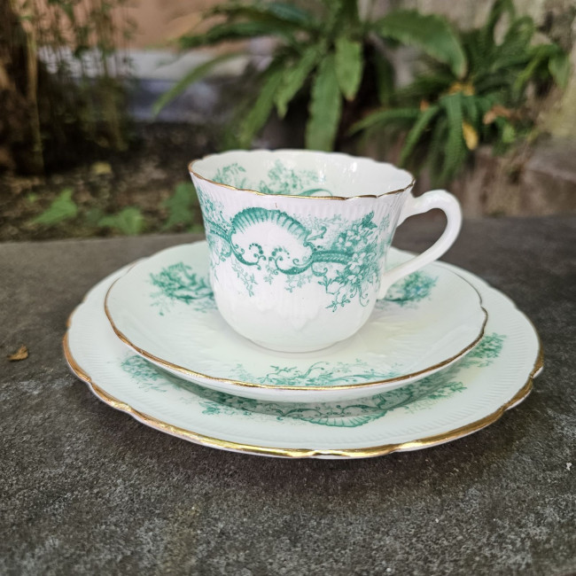 Tazza vittoriana bianca e...